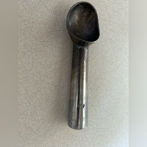 JR Ice Cream Scoop No 12 Yellow End Cap Vintage Kitchen Utensil